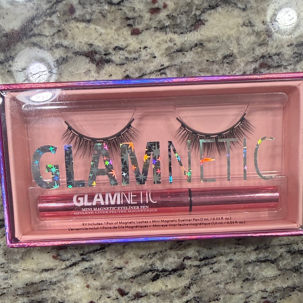 Glamnetic Magnetic Eyelashes with Eyeliner - Black